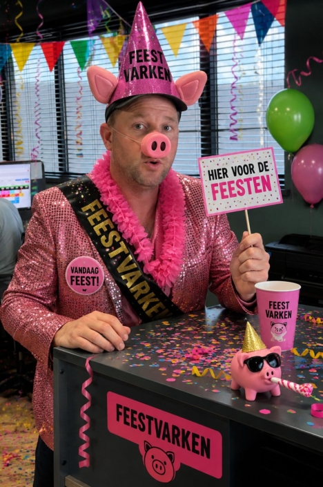 Werkplaats feestvarken